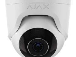 AJAX 8MP IP White Turret Camera with a 4.00 mm focused Lens