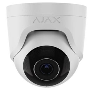AJAX 8MP IP White Turret Camera with a 4.00 mm focused Lens