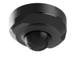 AJAX 8MP IP Black Mini Dome Camera with a 2.8 mm Wide-view Lens