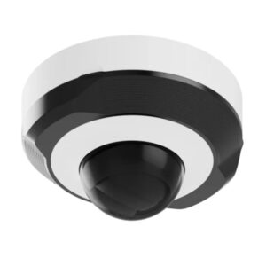 AJAX 8MP IP White Mini Dome Camera with a 4.00 mm Focused Lens