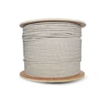 Essential CAT6 Indoor Ethernet Cable 500m Grey Solid Copper UTP Roll