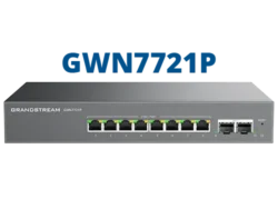 Grandstream Enterprise 8 port Lite Cloud Managed 2.5GbE PoE Switch
