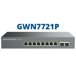 Grandstream Enterprise 8 port Lite Cloud Managed 2.5GbE PoE Switch