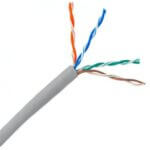 Essential CAT5 UV Outdoor Ethernet Cable 305m Black CCA SF/TP Roll