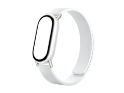 Xiaomi Smart Band 10 Magnetic Kona Leather Strap - Glacier White