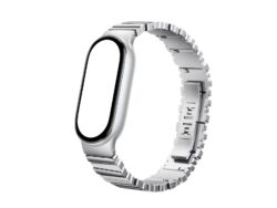 Xiaomi Smart Band 10 Asymmetrical Metal Strap – Silver