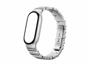 Xiaomi Smart Band 10 Asymmetrical Metal Strap – Silver
