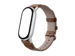Xiaomi Smart Band 10 Knitted Silk Strap - Feather Brown