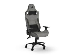 Corsair T3 RUSH Gaming Chair - Charcoal/Grey, Fabric