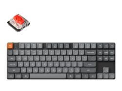 Keychron K1 Max QMK/VIA 80% Wireless Custom Mechanical Keyboard - RED Switches