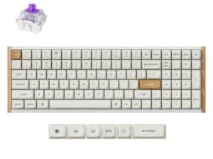 Keychron K4 HE 96% Magnetic Switch Hot-Swap RGB Wireless Keyboard - White