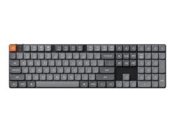 Keychron K5 Max QMK/VIA Full-sized Wireless Custom Mechanical Keyboard - BROWN Switches