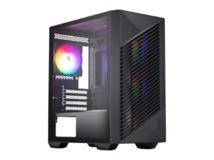 MSI PRO FORGE M050A Micro-ATX Gaming Chassis - Black