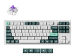 Keychron Q3 HE QMK 80% Wireless Custom Mechanical Keyboard - Nebula Switch