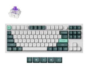 Keychron Q3 HE QMK 80% Wireless Custom Mechanical Keyboard - Nebula Switch