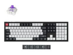 Keychron Q6 HE QMK Full-size Wireless Custom Mechanical Keyboard - Nebula Switch