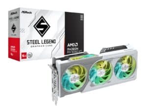 ASRock Radeon RX9060 XT Steel Legend 16GB Graphics Card
