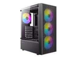 Antec AX27 RGB ELITE ATX Gaming Chassis - Black