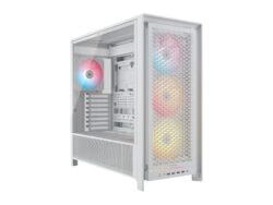Corsair FRAME 5000D RS ARGB High-Airflow Mid-Tower Case - White