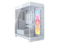 Corsair FRAME 4500X RS-R ARGB Panoramic Glass Mid-Tower Case - White