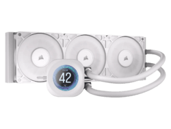 Corsair NAUTILUS 360 RS LCD Liquid CPU Cooler - White