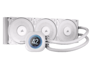 Corsair NAUTILUS 360 RS LCD Liquid CPU Cooler - White