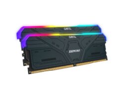 GeIL Gemini RGB 32GB DDR5 6000MHz Desktop Gaming Memory Kit  – Grey
