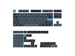 Keychron Double Shot KSA PBT Keycap Set - Dark Grey/Grey/Blue