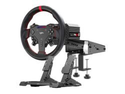 PXN VD6 Direct Drive Sim Racing Wheel - PD-HM Dual Pedal, Z9 Clamp Bundle