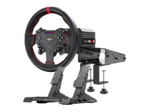 PXN VD6 Direct Drive Sim Racing Wheel - PD-HM Dual Pedal, Z9 Clamp Bundle