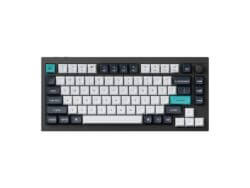Keychron Q1 Max QMK/VIA RGB Wireless Custom Mechanical Keyboard (Gateron RED Switches) - Black