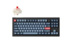 Keychron V3 Max QMK/VIA 80% Wireless Custom Mechanical Keyboard (Red Switch) – Carbon Black