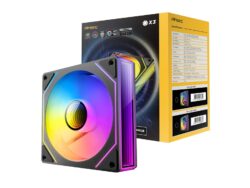 Antec VISION PWM 120mm ARGB Infinity Mirror Case Fan 3 Pack Black
