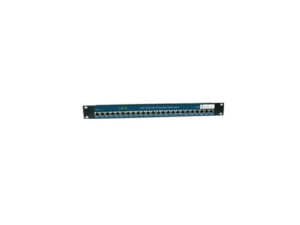 ClearLine 24 Port Gigabit Rackmount PoE Surge Arrestor CAT 6 Patch Panel