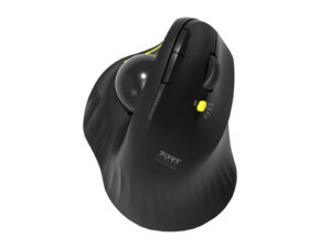 Port Connect Bluetooth + Wireless Ergonomic Trackball Mouse