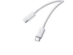 Xiaomi 3A Braided USB Type-C to USB Type-C Cable 1M - White