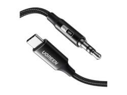 UGreen USB Type-C to 3.5mm AUX Audio Cable 2M - Black