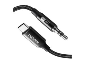 UGreen USB Type-C to 3.5mm AUX Audio Cable 3M - Black