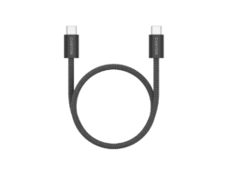 Canyon CCMG60 Charge & Sync Braided Cable - 1m, Black