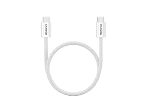 Canyon CCMG60 Charge & Sync Braided Cable - 1m, White