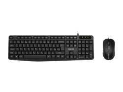 Canyon SET-1 EN Keyboard Mouse Wired Combo - Black