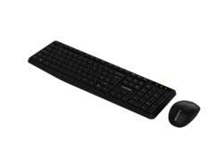 Canyon SET-W01 Keyboard and Mouse Wireless Combo - Black