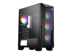 MSI MAG Forge 130A Airflow ATX Gaming Chassis - Black