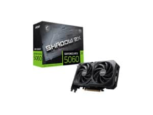 MSI GeForce RTX 5060 SHADOW 2X OC 8GB Graphics Card