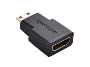 UGreen 20101-20101 Mini HDMI to HDMI Adapter - Black