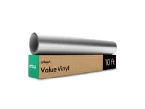 Cricut 2012040 Value Vinyl 30.5cm x 3m - Silver