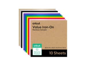 Cricut 2012093 Value Iron-On Rainbow Sampler - 30.5cm x 30.5cm