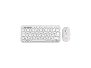 Logitech Pebble 2 Wireless Keyboard and Mouse Combo  - Tonal White