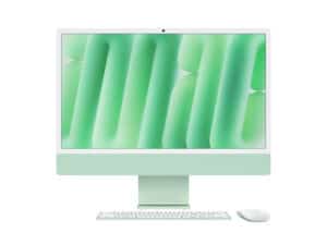 Apple 24" iMac with Retina Display - M4, 16GB RAM, 256GB SSD, Mac OS, Green