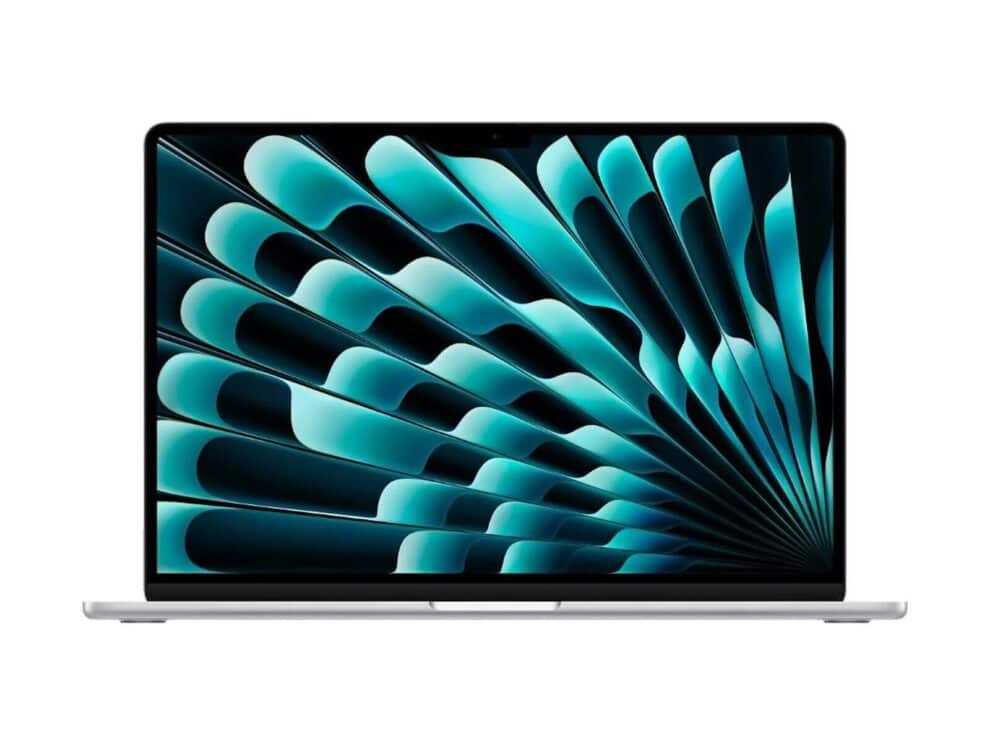 Apple 15" MacBook Air - M4, 16GB RAM, 256GB SSD, Mac OS, Silver - tech ...